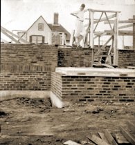 Stewart Bell Jr "inspecting" construction